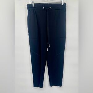 Elliot Lauren Black Pull on drawstring pants size 8